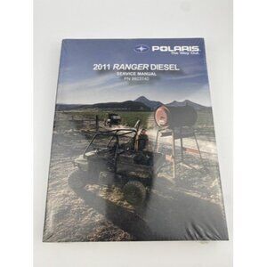 Polaris 2011 OEM 9923140 Service Manual Ranger Diesel 4X4 NOS